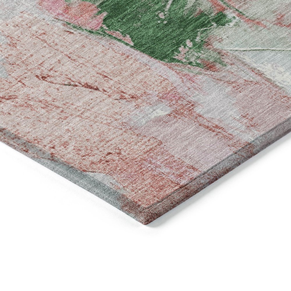 Machine Washable Indoor/Outdoor Chantille Blush 5' x 7'6" Rug