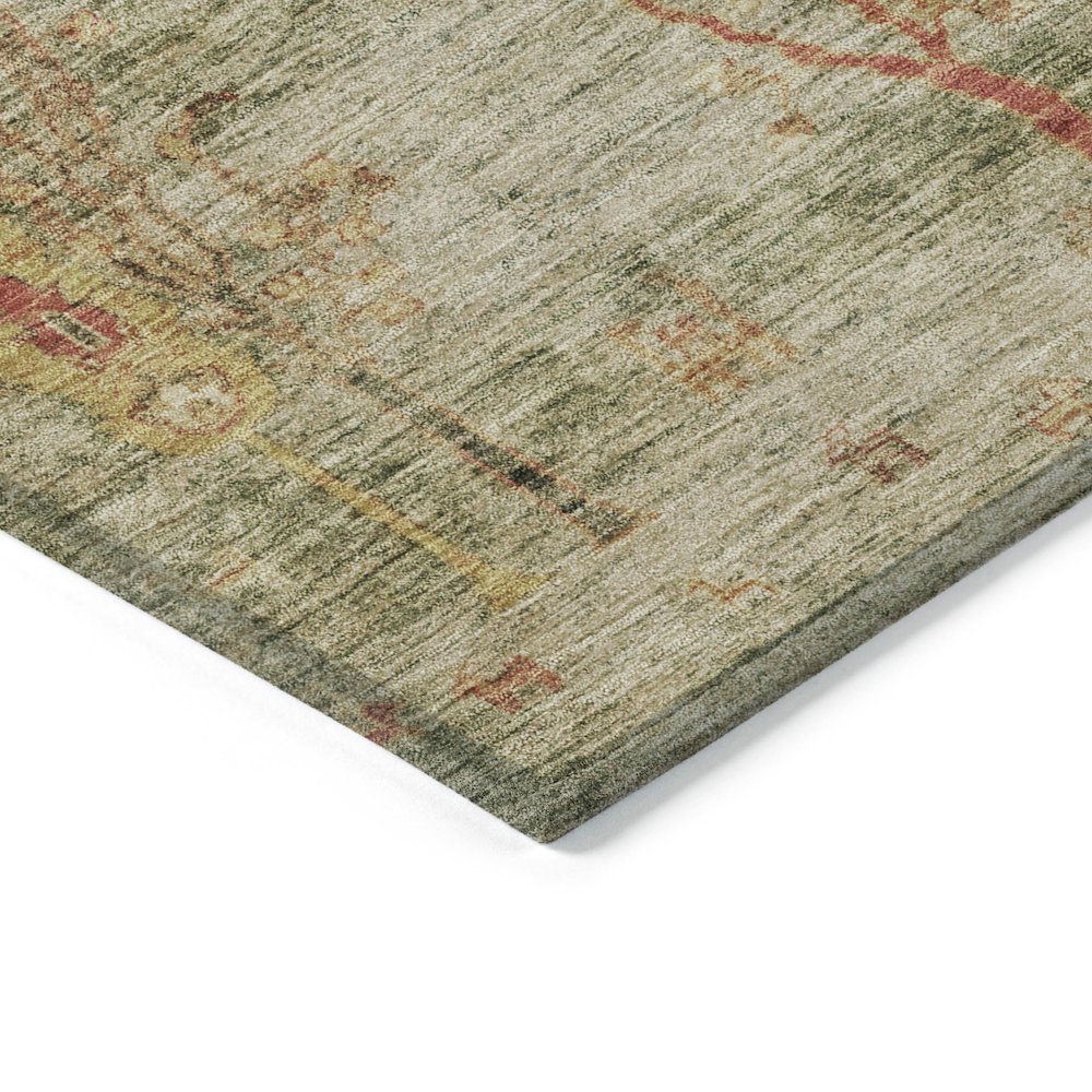 Machine Washable Indoor/Outdoor Chantille Aloe 5' x 7'6" Rug