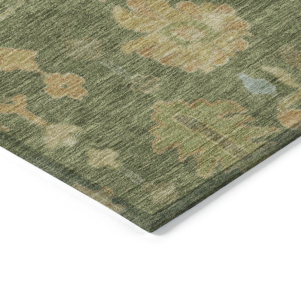 Machine Washable Indoor/Outdoor Chantille Fern 5' x 7'6" Rug