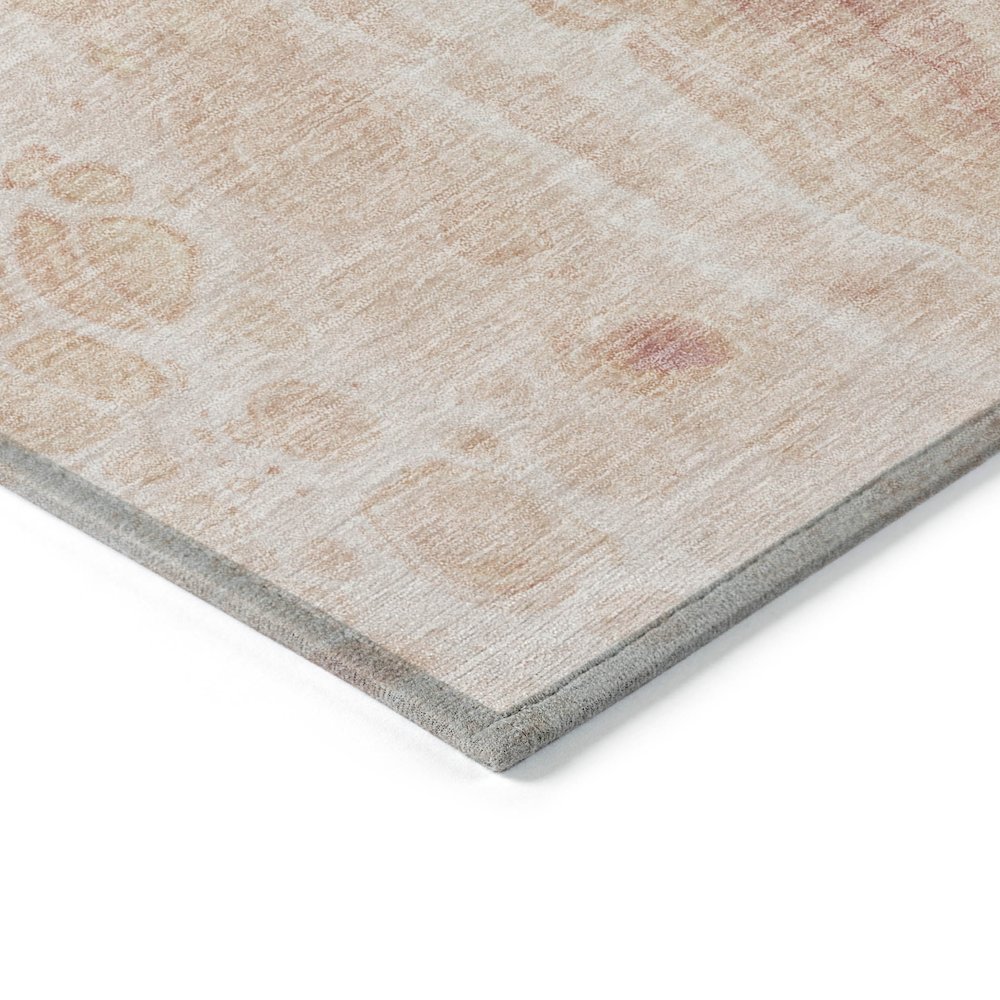 Machine Washable Indoor/Outdoor Chantille Salmon 5' x 7'6" Rug