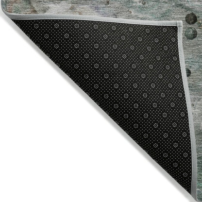 Machine Washable Indoor/Outdoor Chantille Khaki 5' x 7'6" Rug