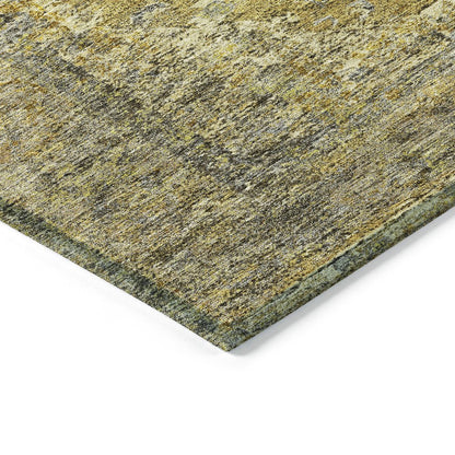 Machine Washable Indoor/Outdoor Chantille ACN2021 Wheat 5' x 7'6" Rug