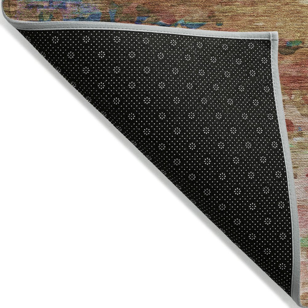 Machine Washable Indoor/Outdoor Chantille ACN2035 Sage 5' x 7'6" Rug