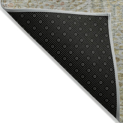 Machine Washable Indoor/Outdoor Chantille ACN2053 Linen 5' x 7'6" Rug