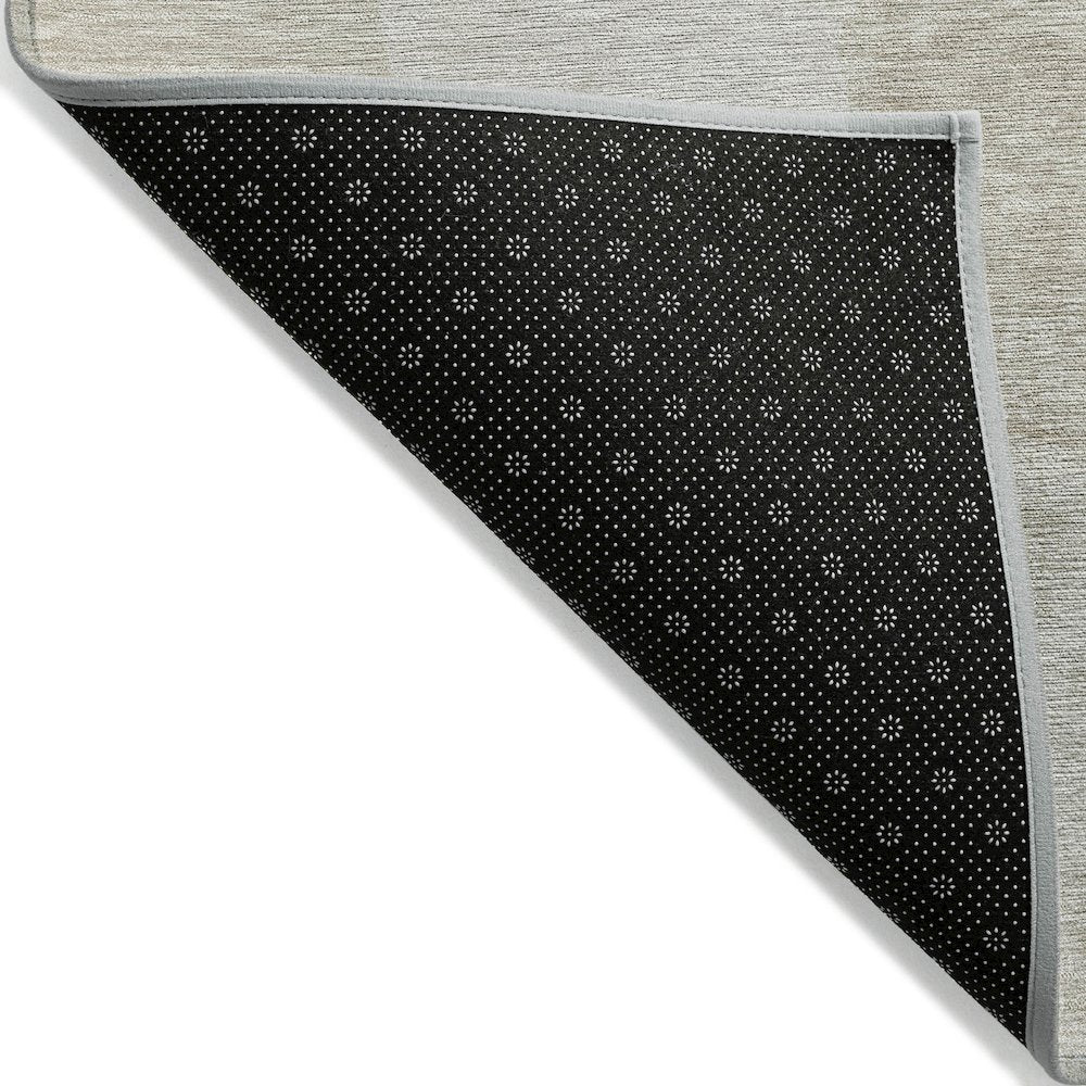 Machine Washable Indoor/Outdoor Chantille ACN2057 Beige 5' x 7'6" Rug