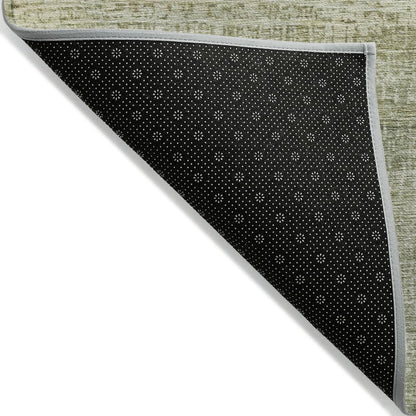 Machine Washable Indoor/Outdoor Chantille ACN2089 Aloe 5' x 7'6" Rug