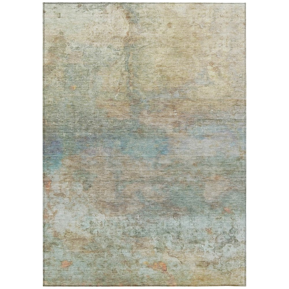 Machine Washable Indoor/Outdoor Chantille ACN2100 Wheat 9' x 12' Rug