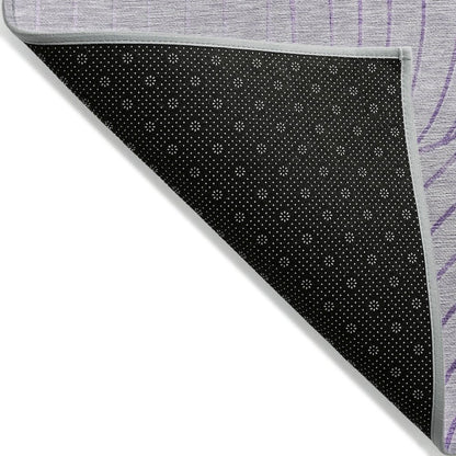 Machine Washable Indoor/Outdoor Chantille ACN2107 Lavender 5' x 7'6" Rug
