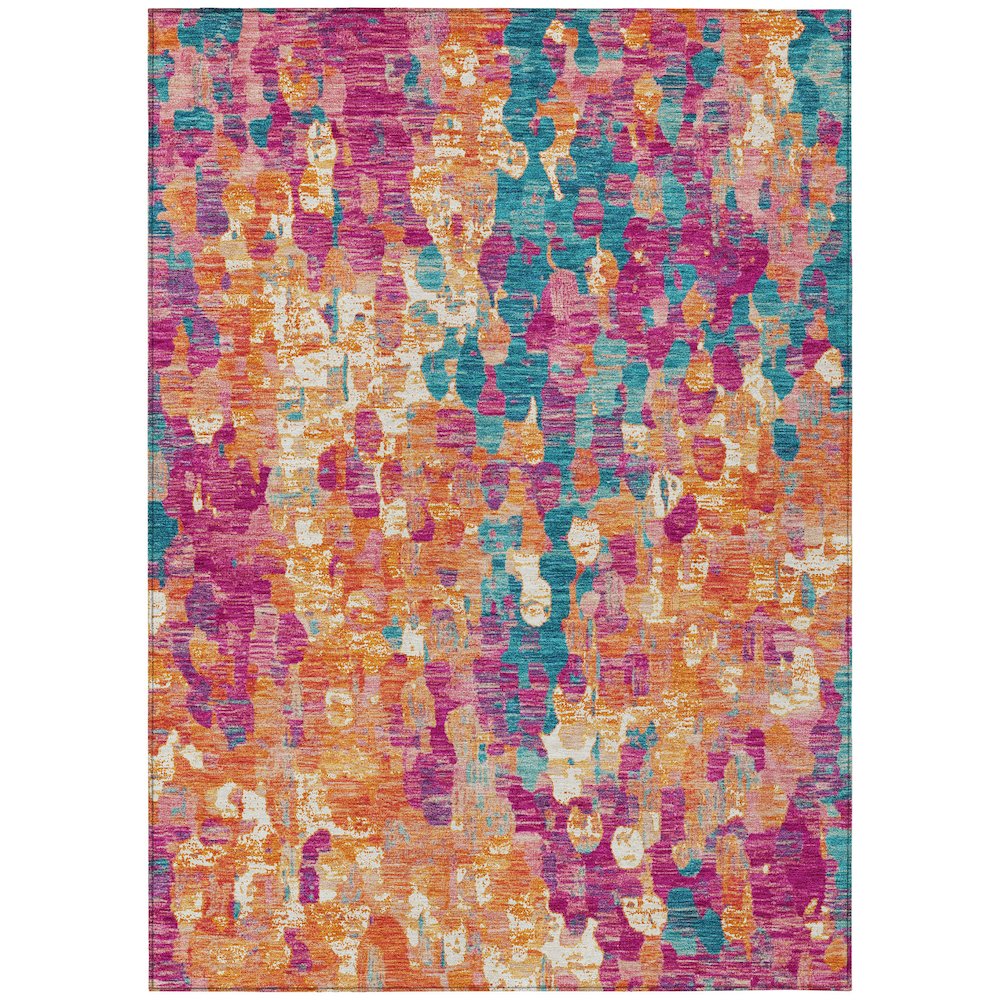 Machine Washable Indoor/Outdoor Chantille ACN2115 Blush 9' x 12' Rug