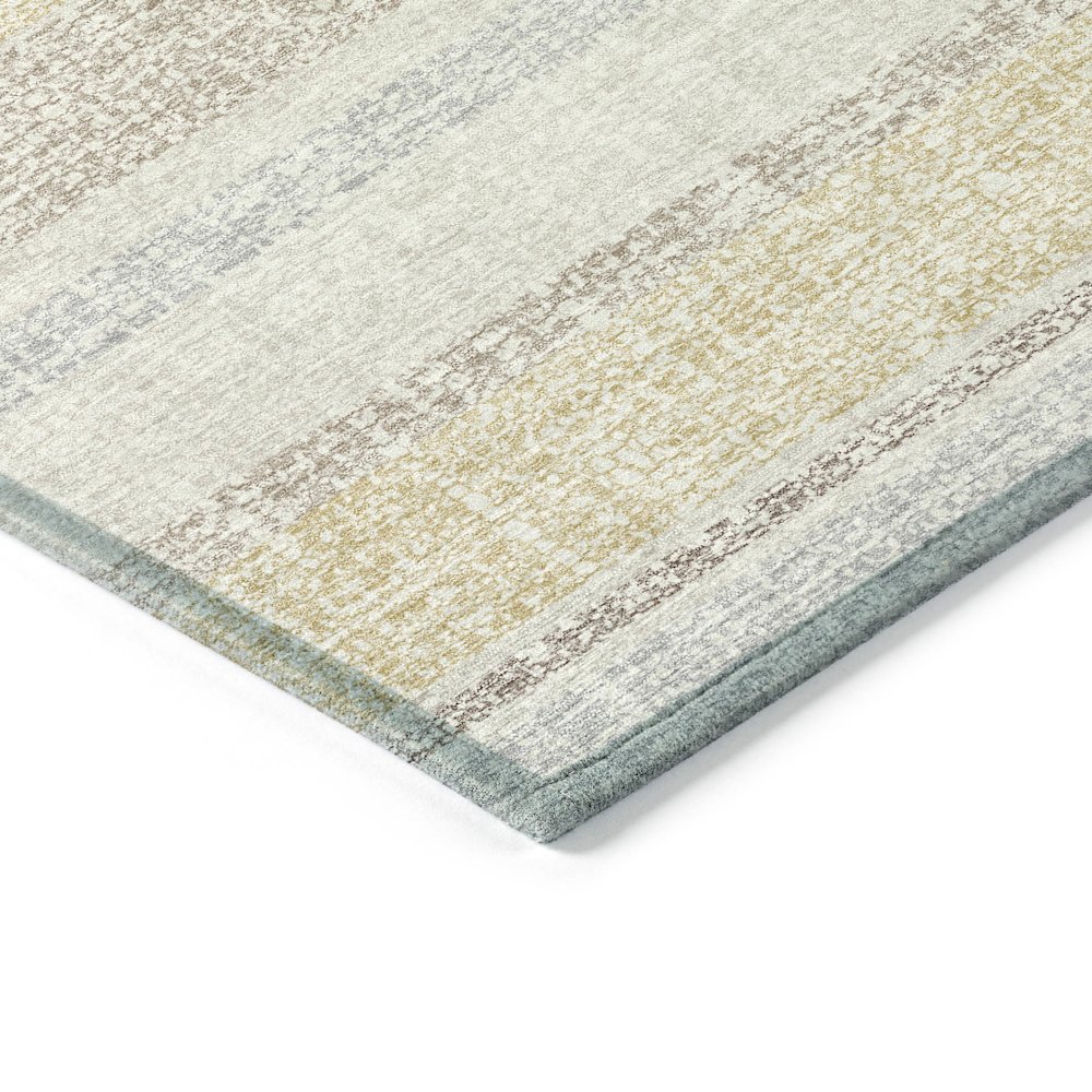 Machine Washable Indoor/Outdoor Chantille ACN2122 Ivory 5' x 7'6" Rug