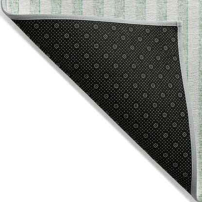 Machine Washable Indoor/Outdoor Chantille ACN2134 Teal 5' x 7'6" Rug