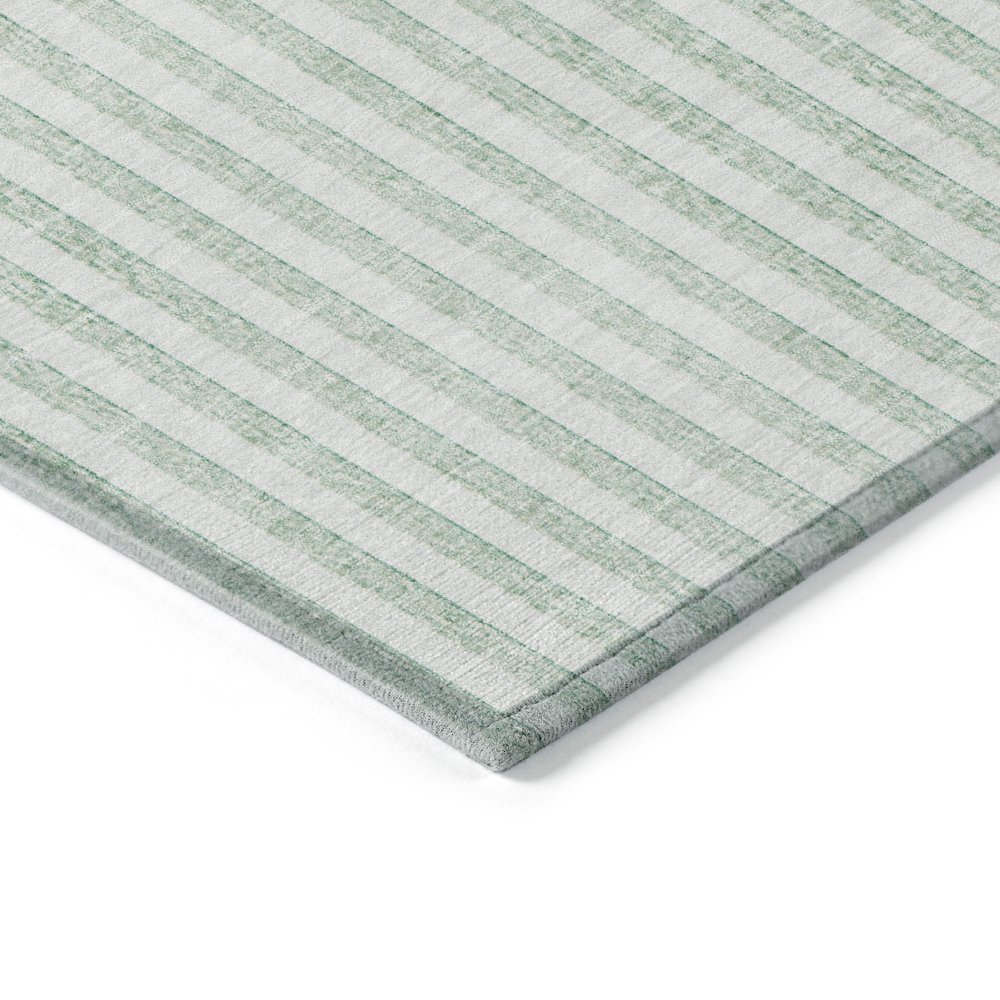 Machine Washable Indoor/Outdoor Chantille ACN2134 Teal 5' x 7'6" Rug