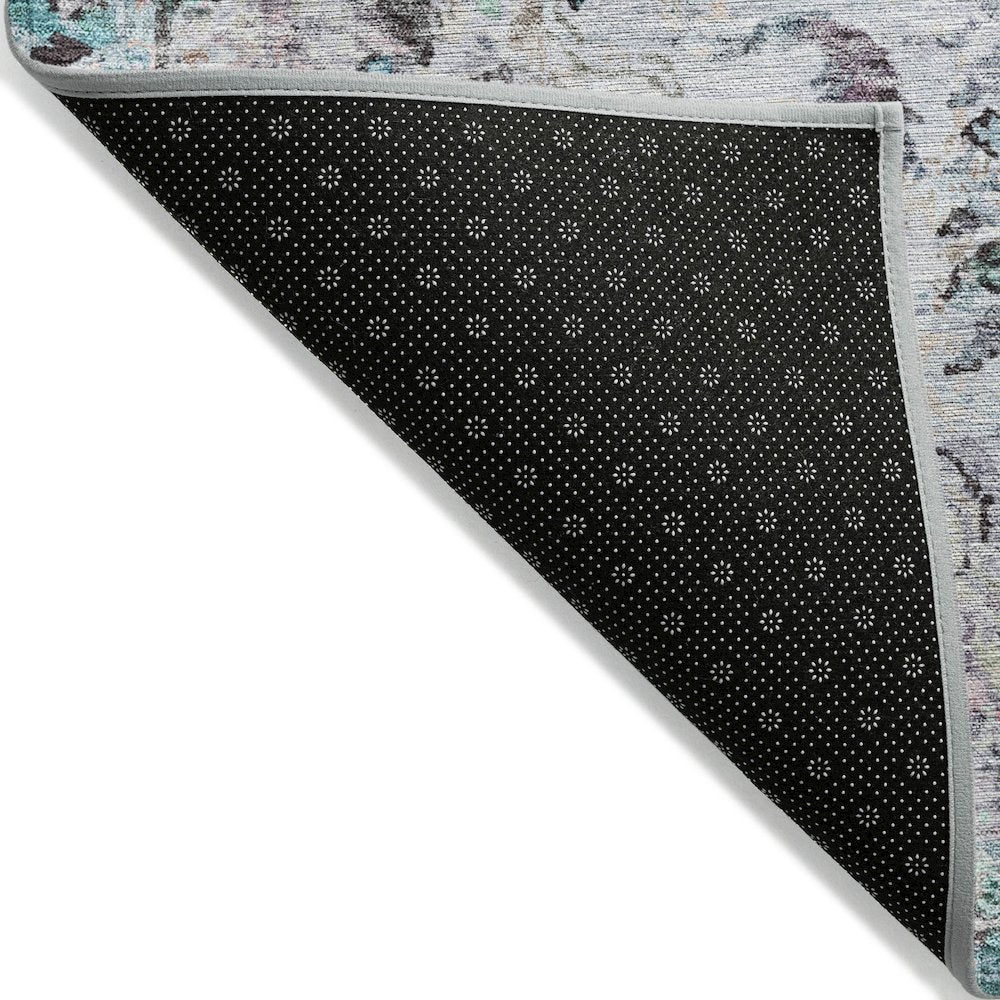 Machine Washable Indoor/Outdoor Chantille ACN2138 Sky 5' x 7'6" Rug