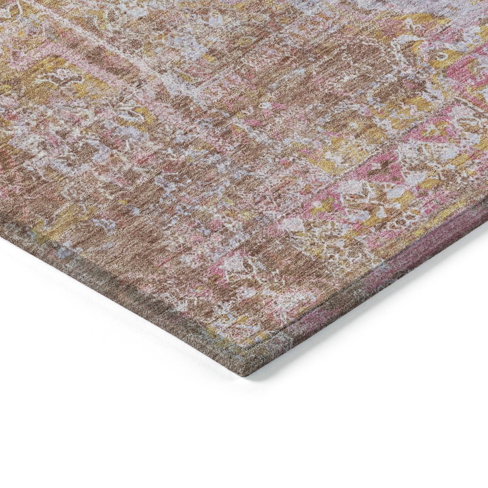 Machine Washable Indoor/Outdoor Chantille ACN2140 Blush 5' x 7'6" Rug
