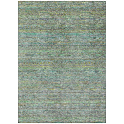 Machine Washable Indoor/Outdoor Chantille ACN2148 Pewter 9' x 12' Rug
