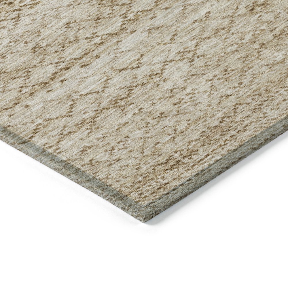 Machine Washable Indoor/Outdoor Chantille ACN2150 Beige 5' x 7'6" Rug
