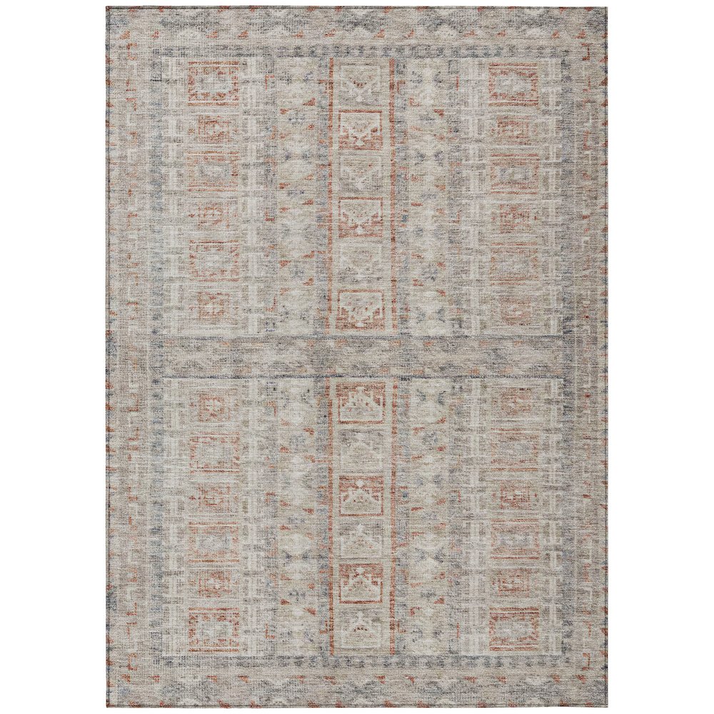 Machine Washable Indoor/Outdoor Chantille ACN2173 Beige 9' x 12' Rug