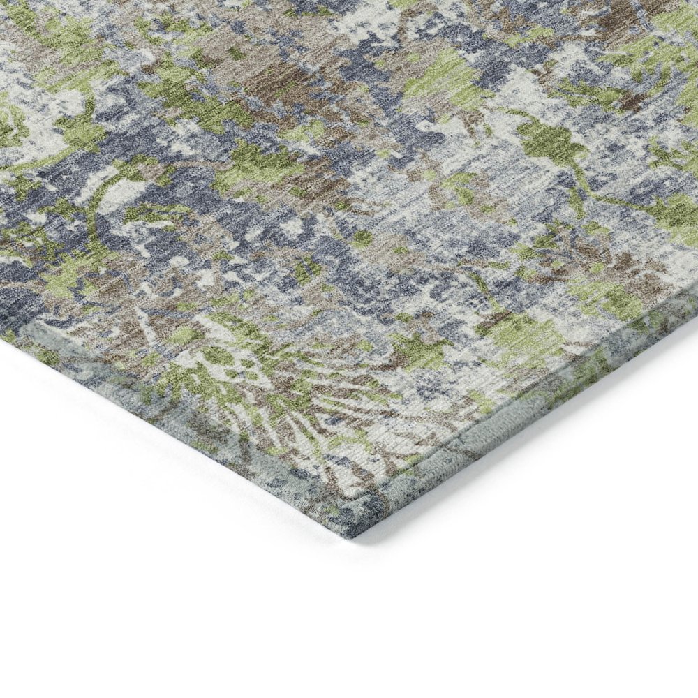 Machine Washable Indoor/Outdoor Chantille ACN2211 Aloe 5' x 7'6" Rug