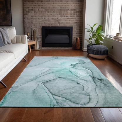 Chantille ACN502 Teal 9' x 12' Rug