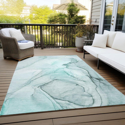 Chantille ACN502 Teal 9' x 12' Rug