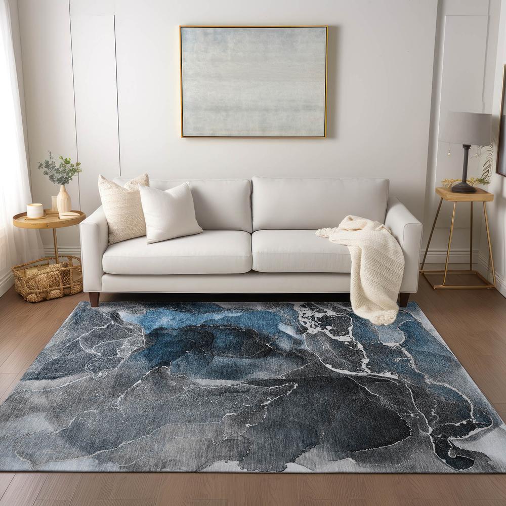 Chantille ACN503 Blue 9' x 12' Rug