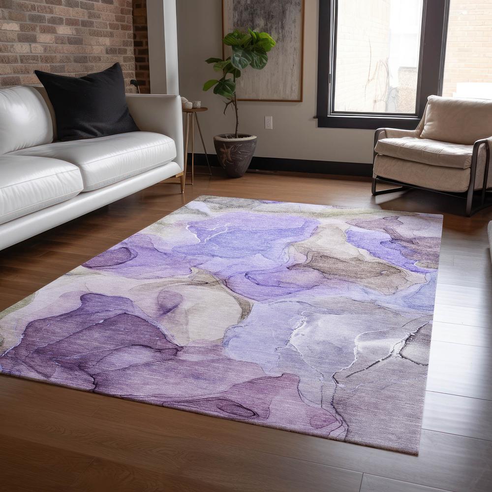 Chantille ACN504 Purple 9' x 12' Rug