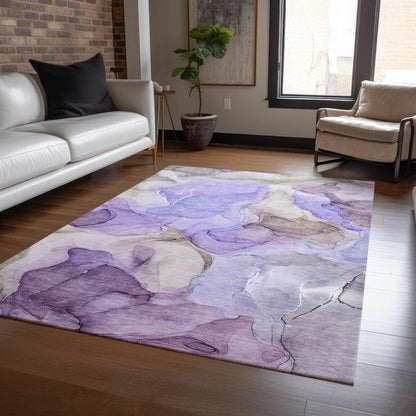 Chantille ACN504 Purple 9' x 12' Rug