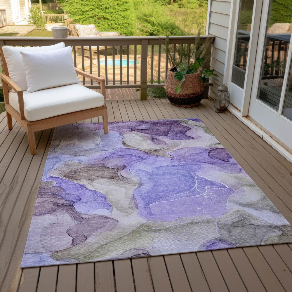Chantille ACN504 Purple 9' x 12' Rug
