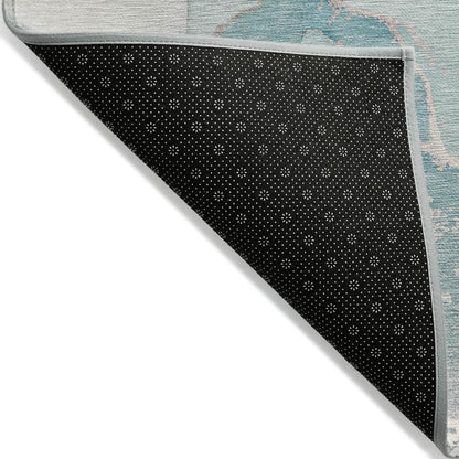 Chantille ACN517 Teal 5' x 7'6" Rug