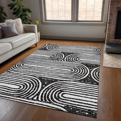 Chantille ACN540 Black 9' x 12' Rug
