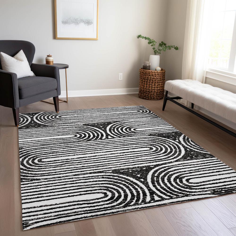Chantille ACN540 Black 9' x 12' Rug