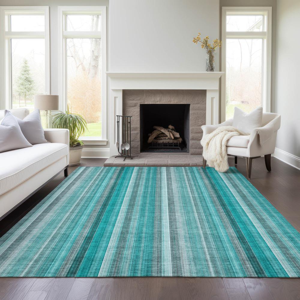 Chantille ACN543 Teal 9' x 12' Rug