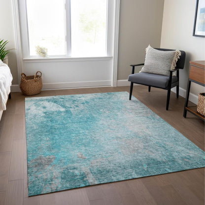 Chantille ACN562 Teal 9' x 12' Rug