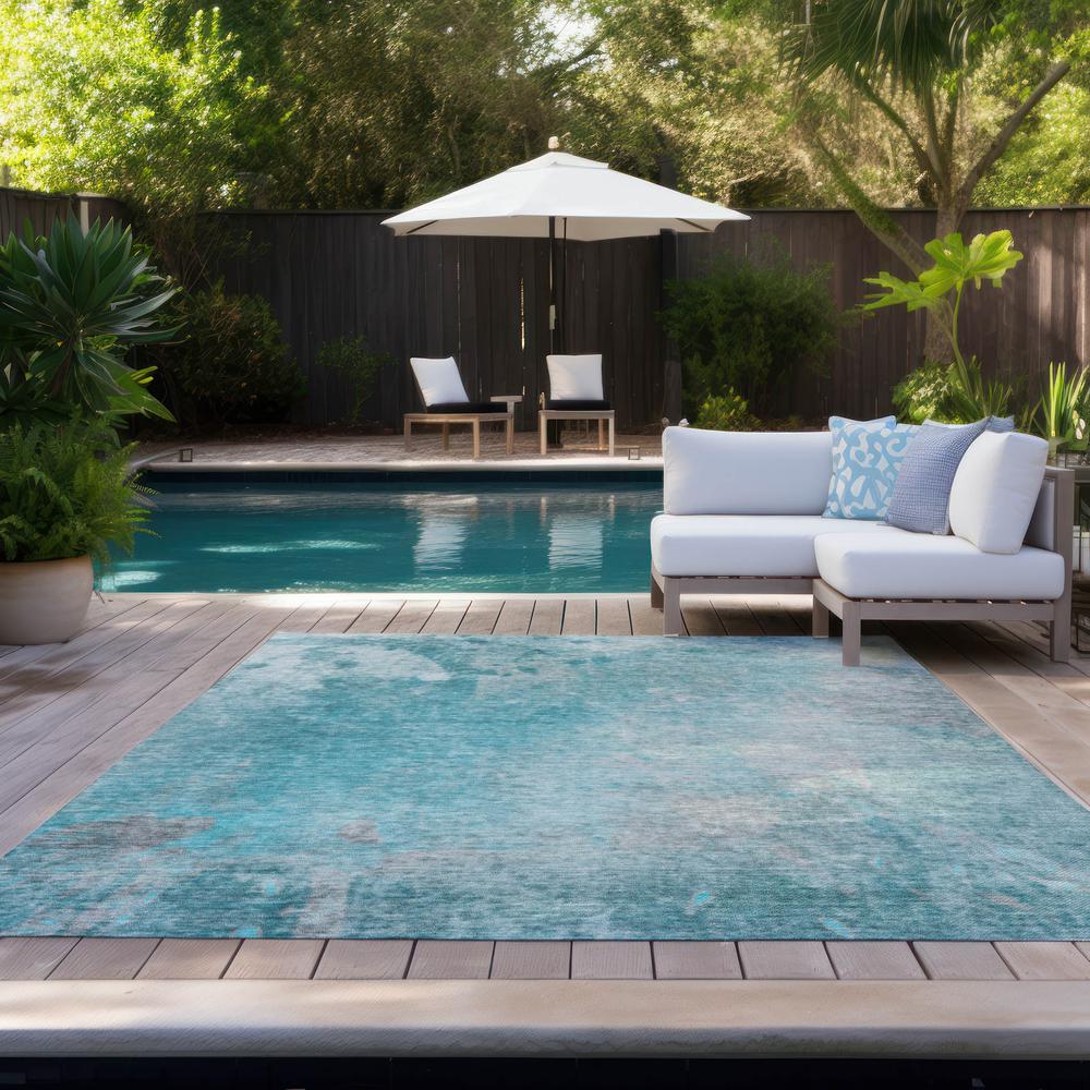 Chantille ACN562 Teal 9' x 12' Rug