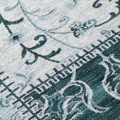 Chantille ACN566 Teal 5' x 7'6" Rug