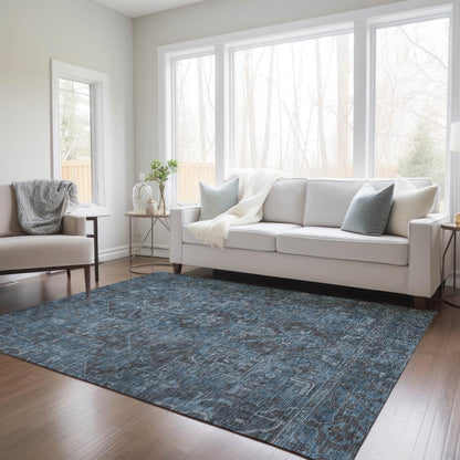 Chantille ACN571 Blue 9' x 12' Rug