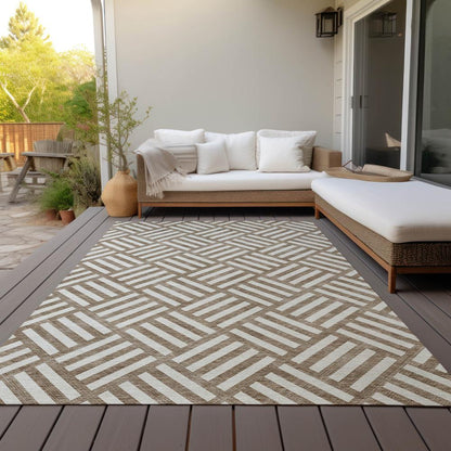 Chantille ACN620 Brown 5' x 7'6" Rug