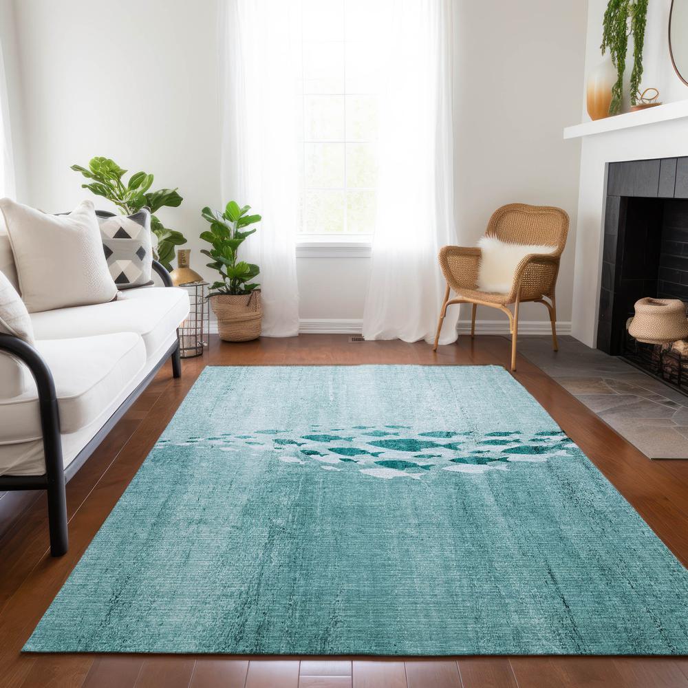 Chantille ACN627 Teal 9' x 12' Rug