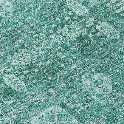 Chantille ACN637 Teal 5' x 7'6" Rug