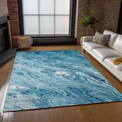 Chantille ACN640 Blue 9' x 12' Rug