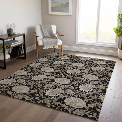 Chantille ACN677 Black 9' x 12' Rug