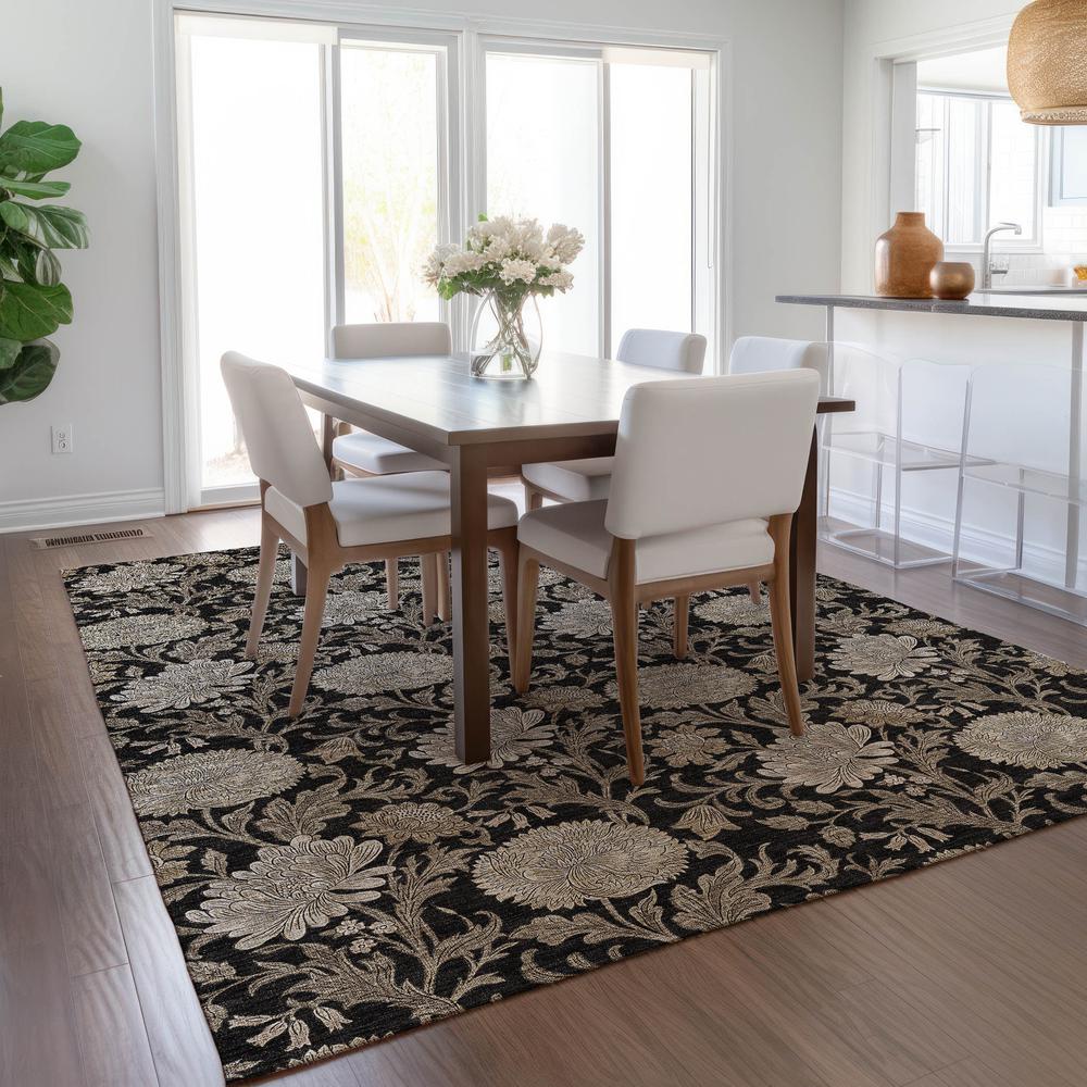 Chantille ACN677 Black 9' x 12' Rug