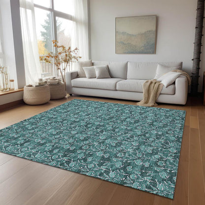 Chantille ACN692 Teal 9' x 12' Rug