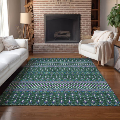 Chantille ACN708 Green 9' x 12' Rug