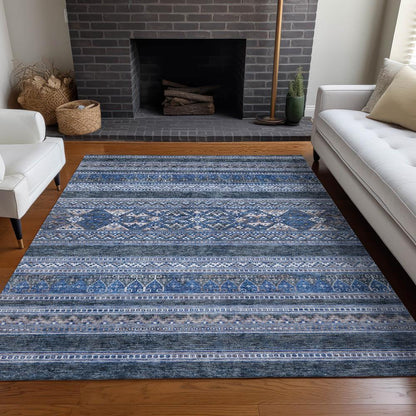 Chantille ACN714 Blue 9' x 12' Rug