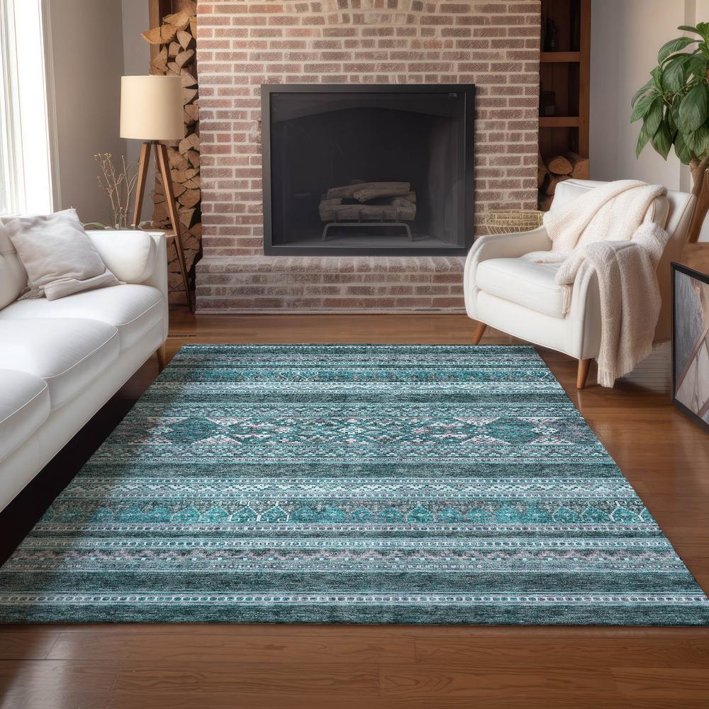 Chantille ACN714 Teal 9' x 12' Rug