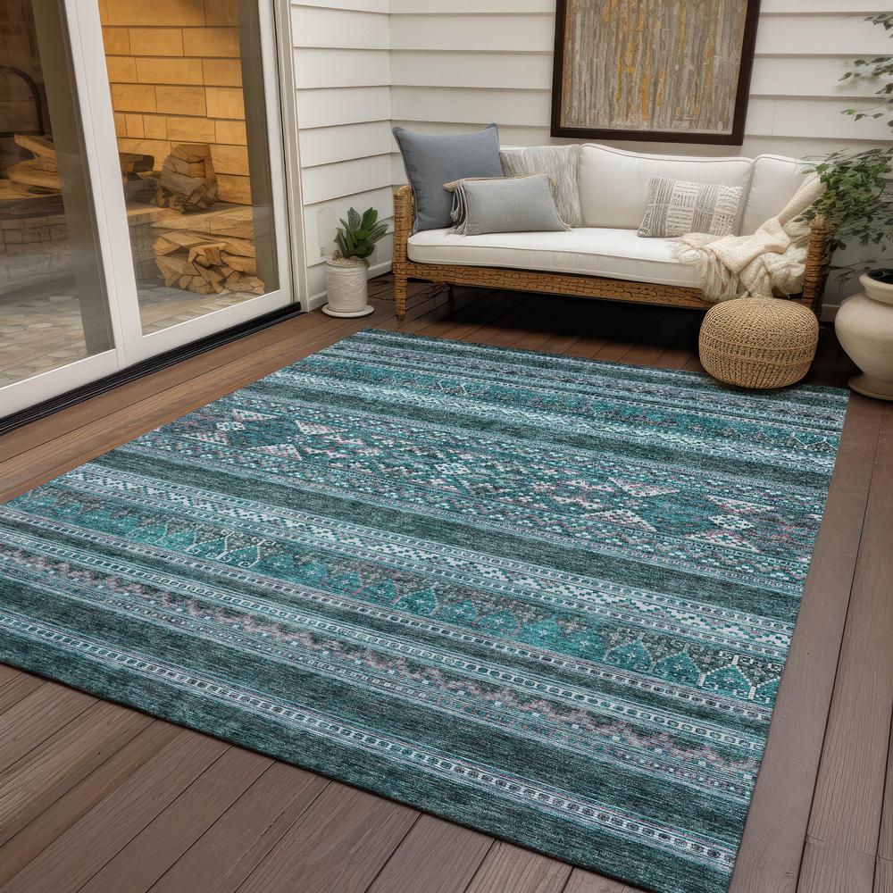 Chantille ACN714 Teal 9' x 12' Rug