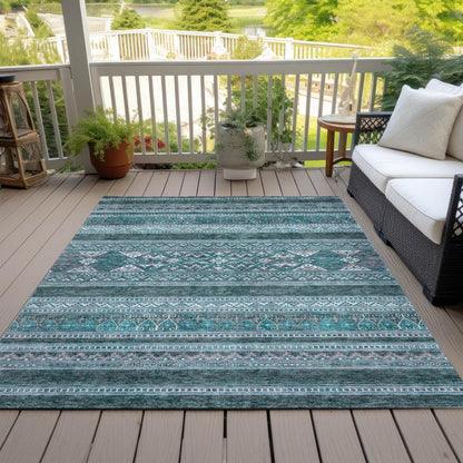 Chantille ACN714 Teal 9' x 12' Rug