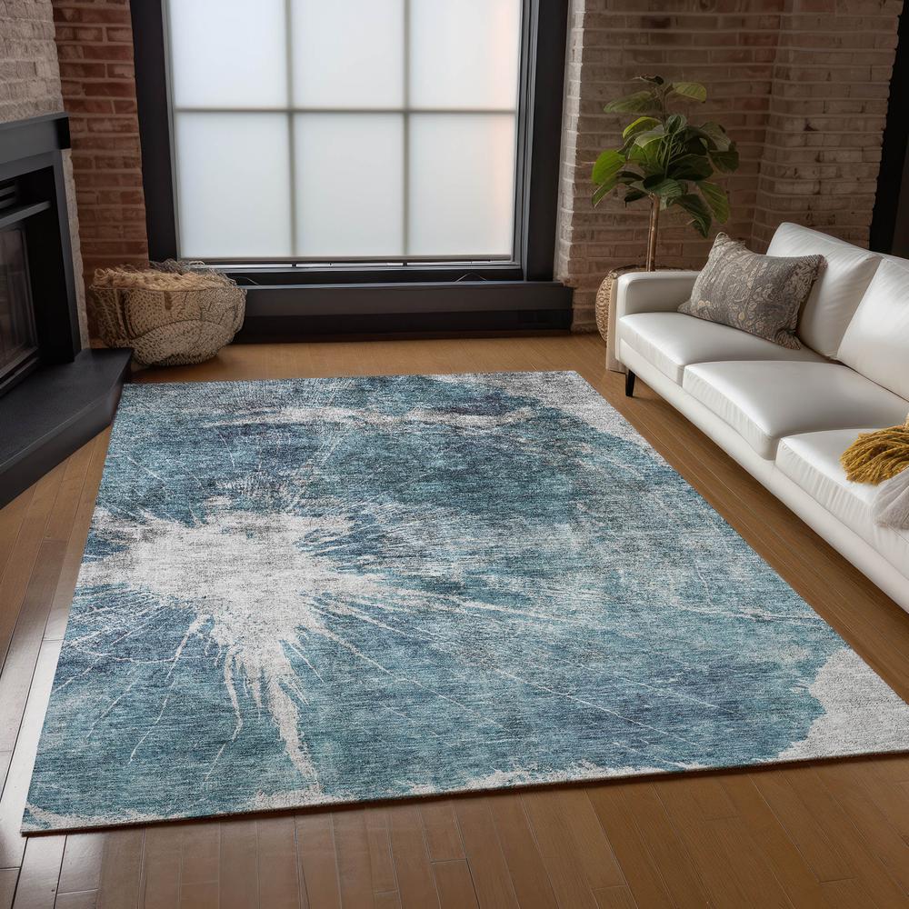 Chantille ACN719 Teal 9' x 12' Rug