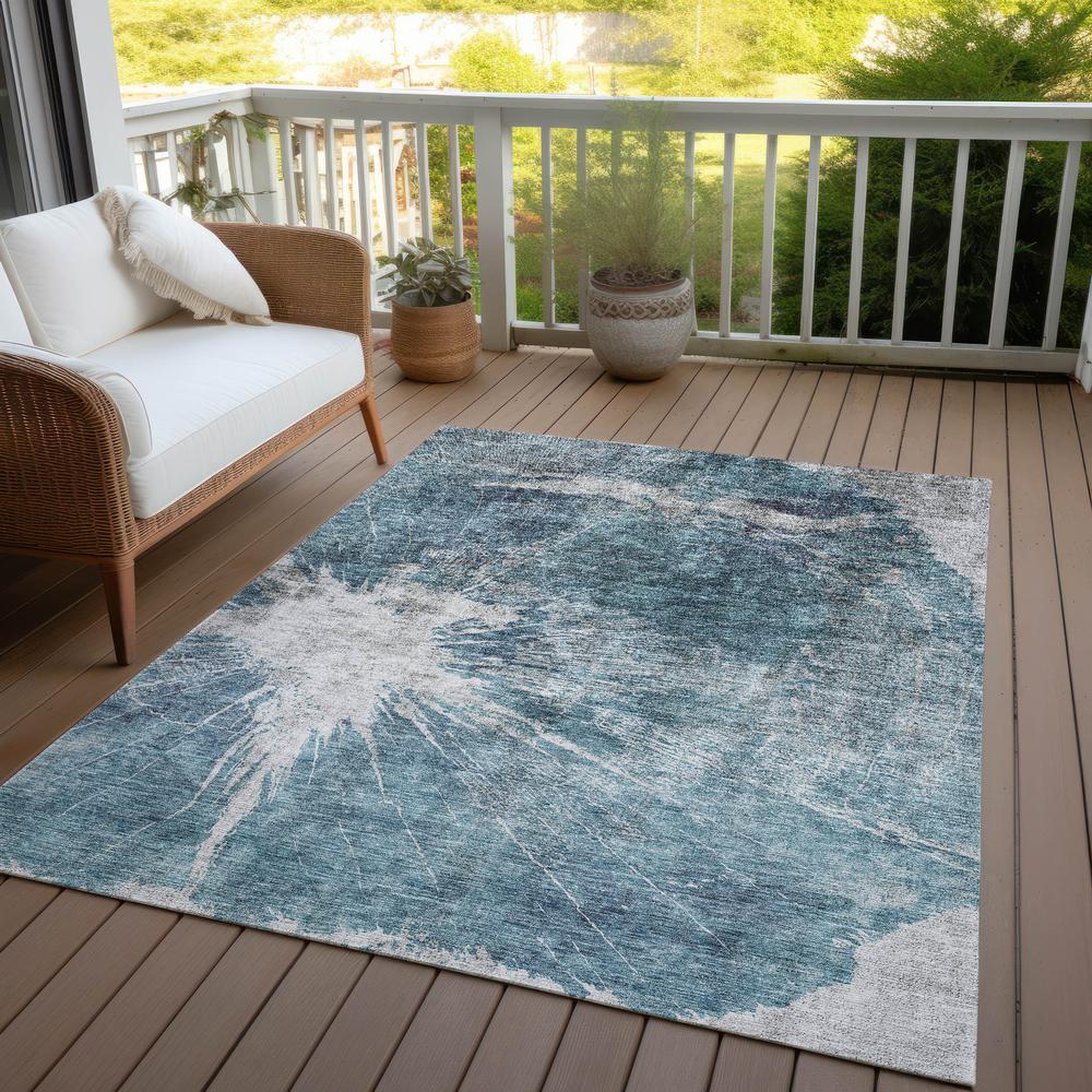 Chantille ACN719 Teal 9' x 12' Rug
